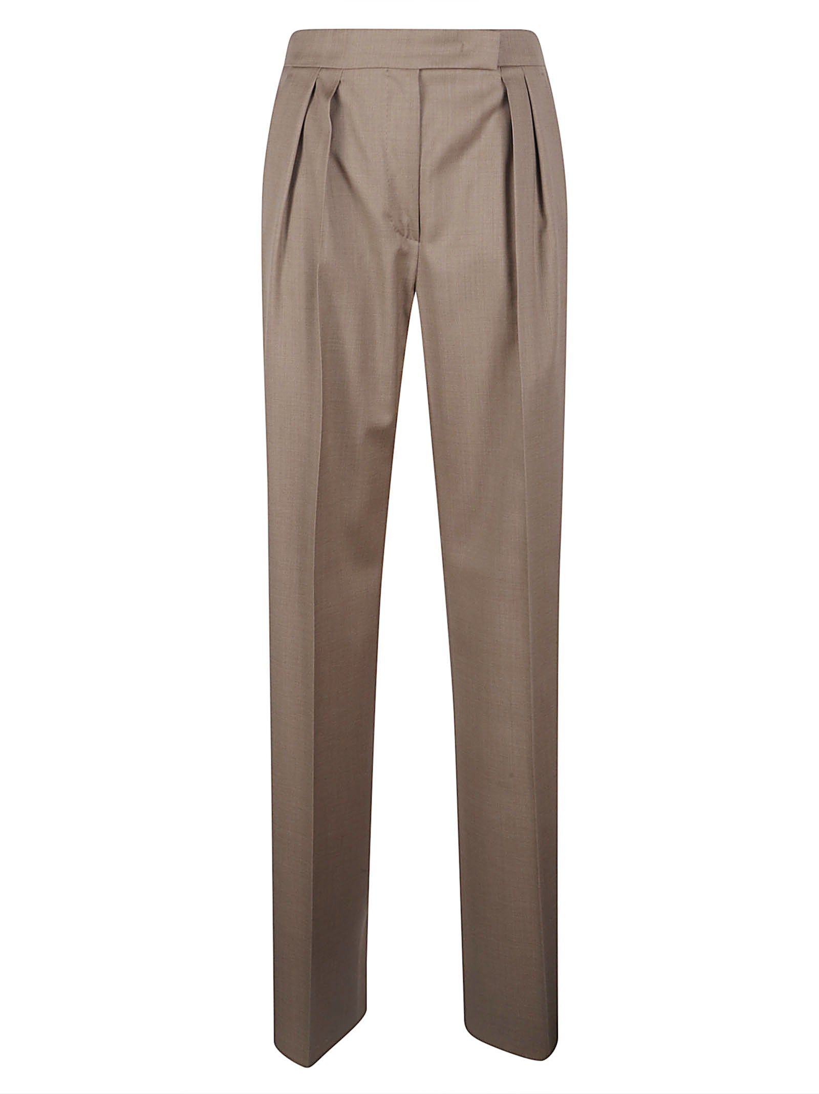 Tailored Beige Trousers