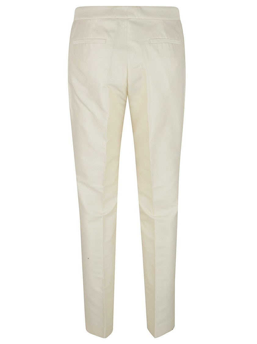 Tailored Yellow Trousers With Straight-Leg Silhouette