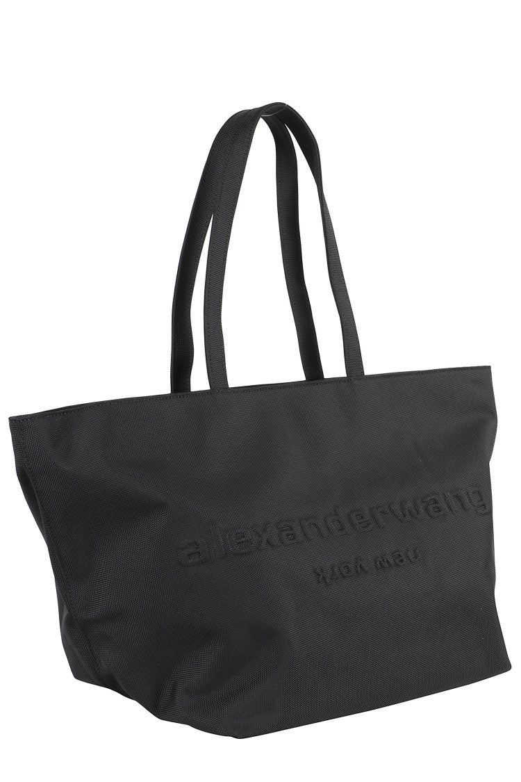Grey Punch Tote Bag