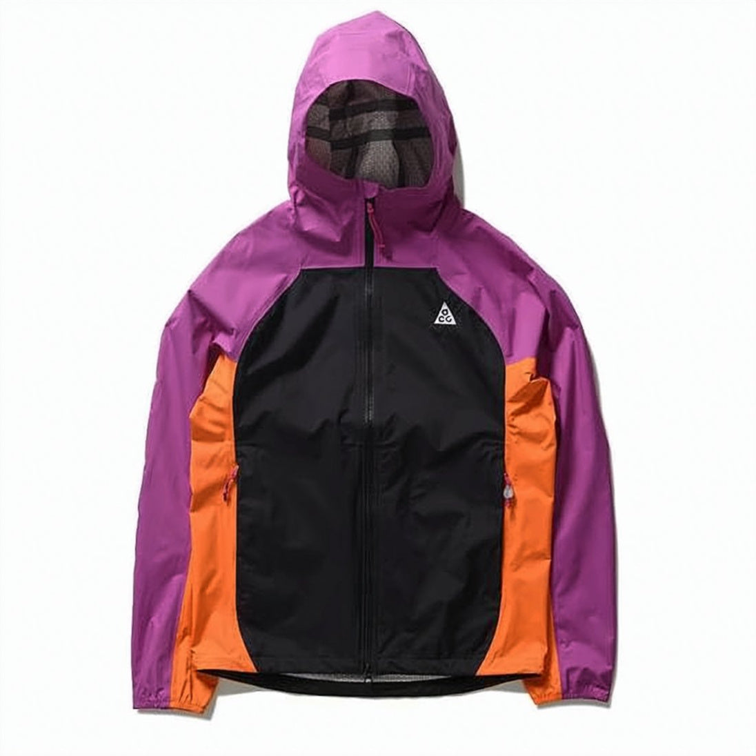 Color-Block Lightweight Nike Jacket with Hood