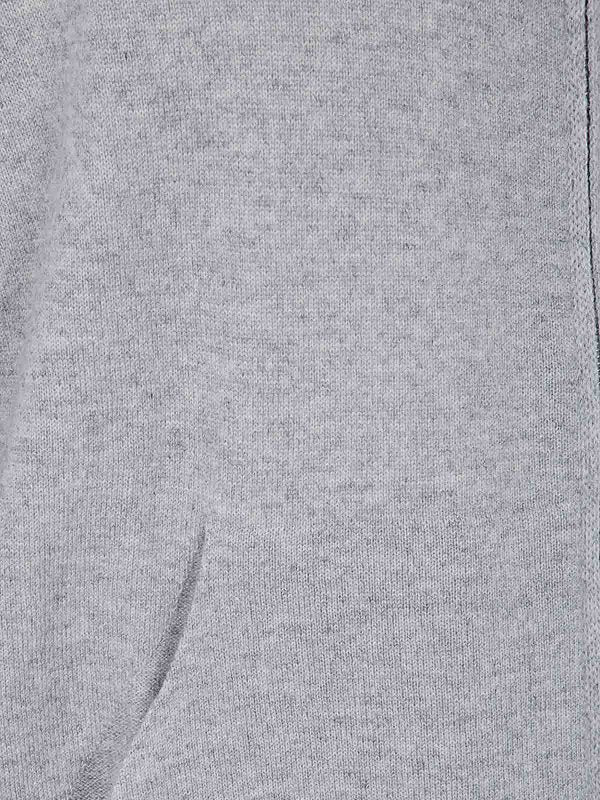 Full-Zip Hooded Cardigan In Wool