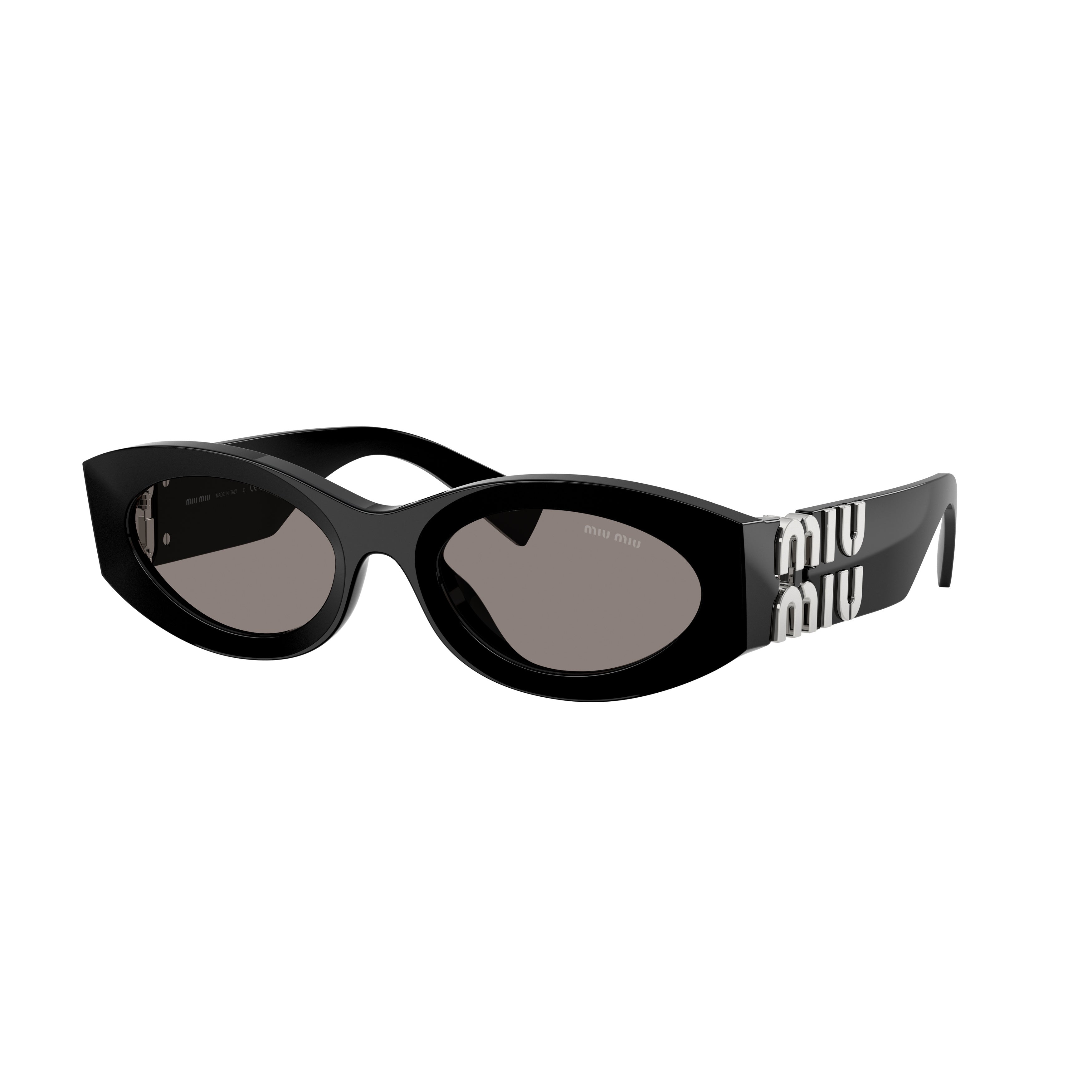 0mu 11ws Elongated Oval Frame Sunglasses