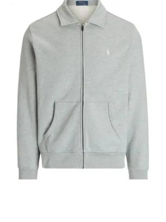 Textured Zip-Up Jacket with Classic Details