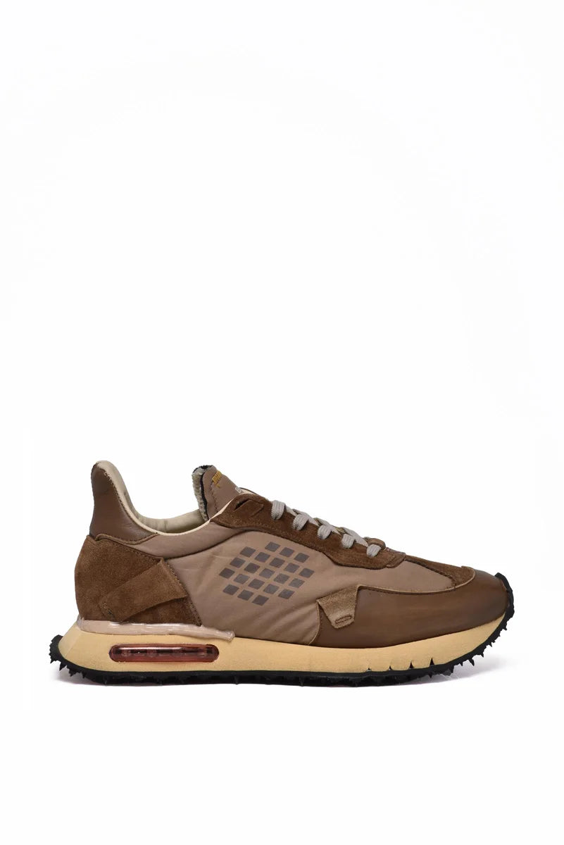 Space Race Sneakers - Brown