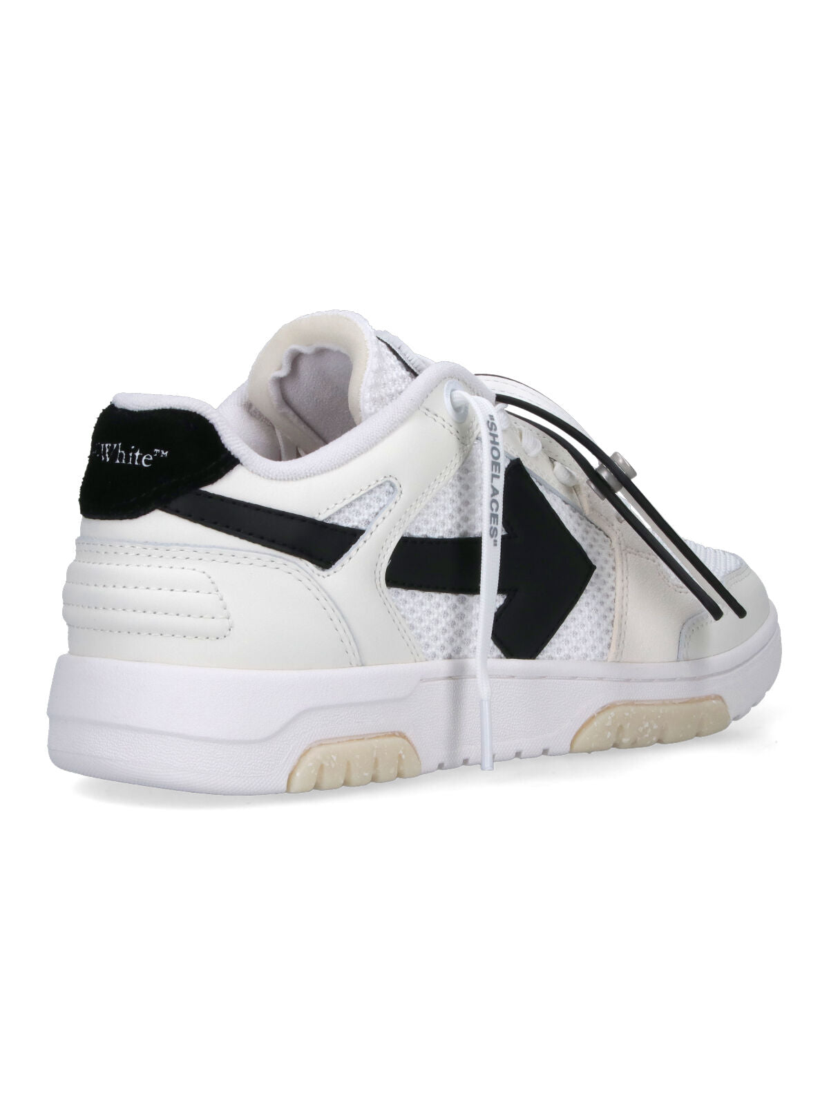 Minimalist White Sneakers With Textural Details