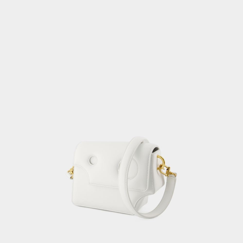 Burrow 22 Crossbody - White - Leather