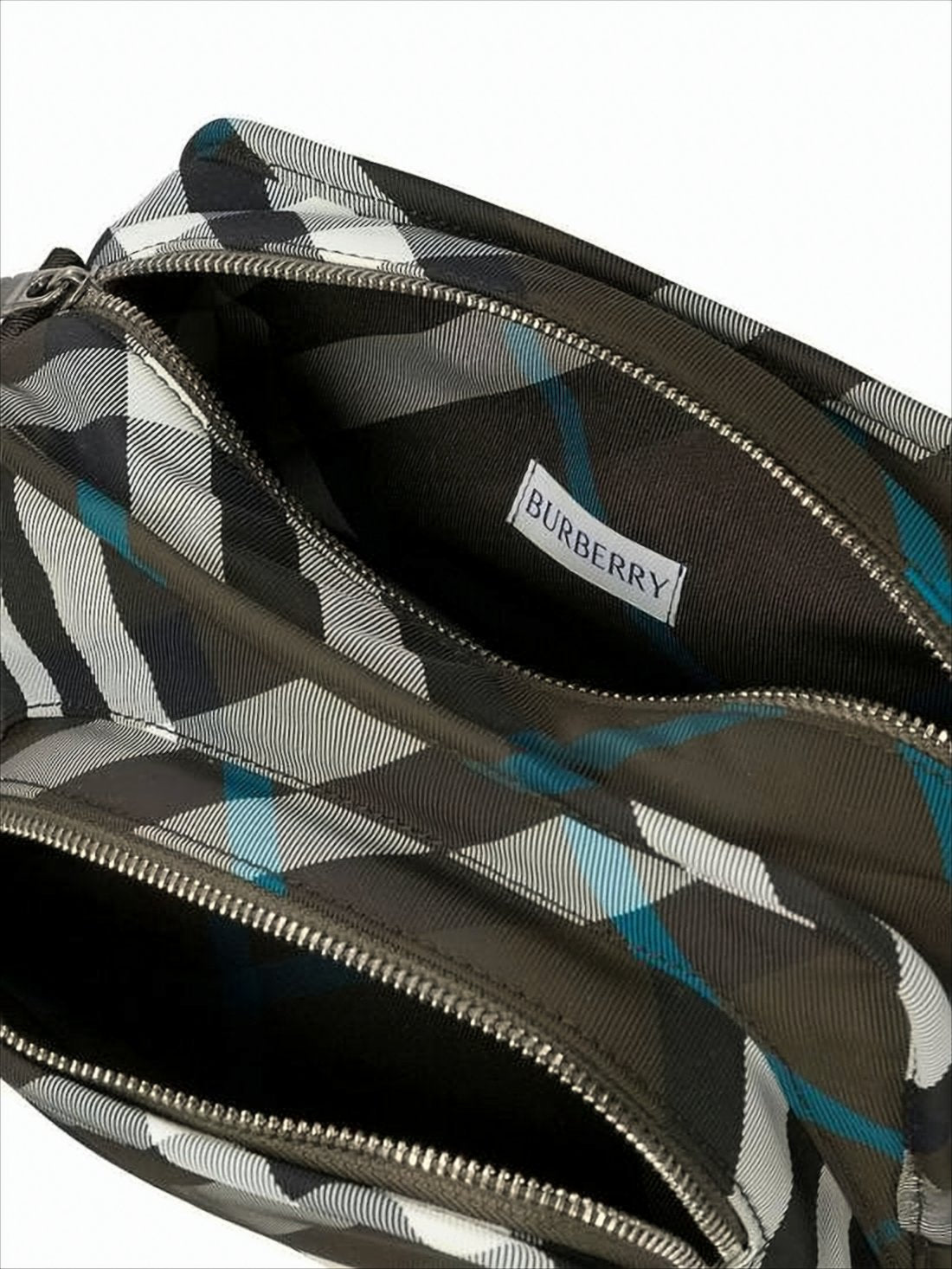 Classic Check Pattern Crossbody Bag