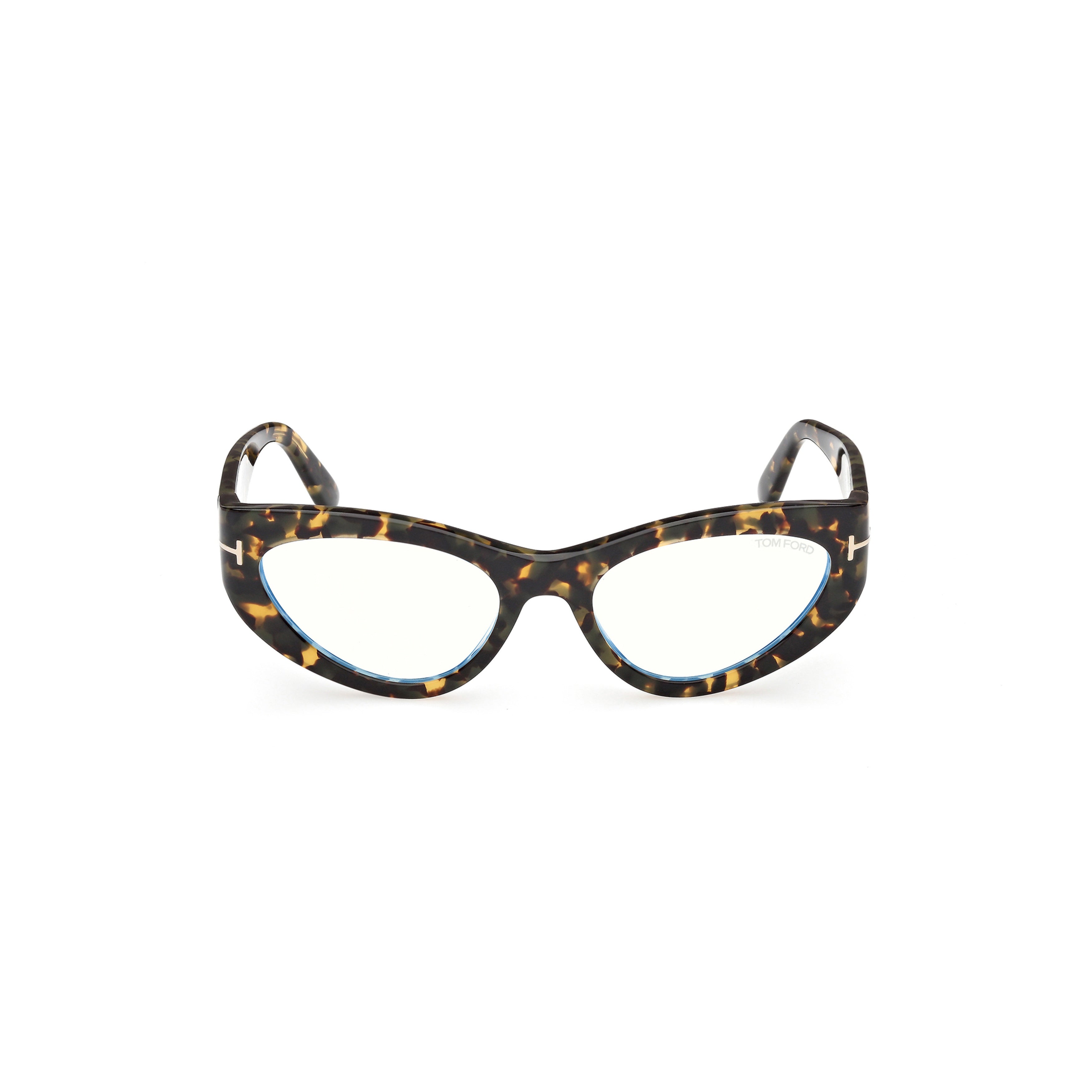 Ft6134-B Cat-Eye Tortoiseshell Acetate Sunglasses
