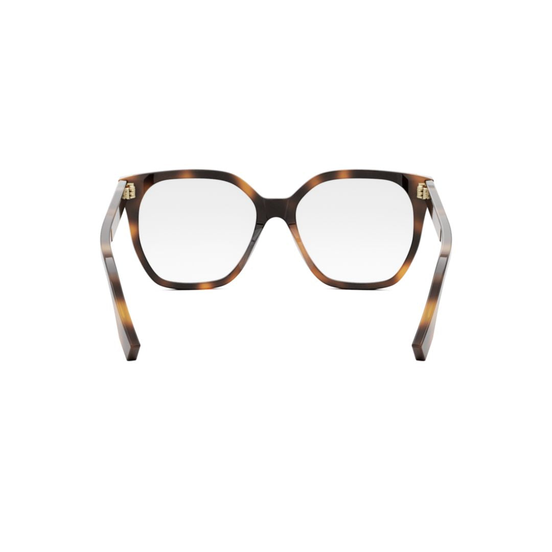 Fe50087i Oversized Tortoiseshell Square Frame Sunglasses