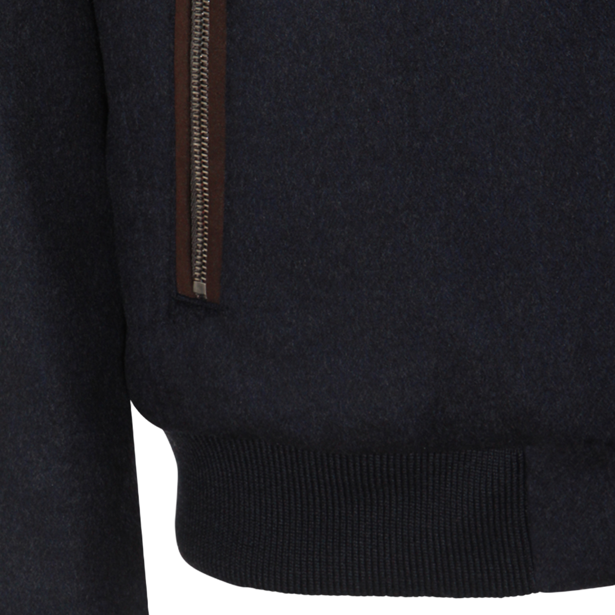 Bomber Jacket with Plush Collar