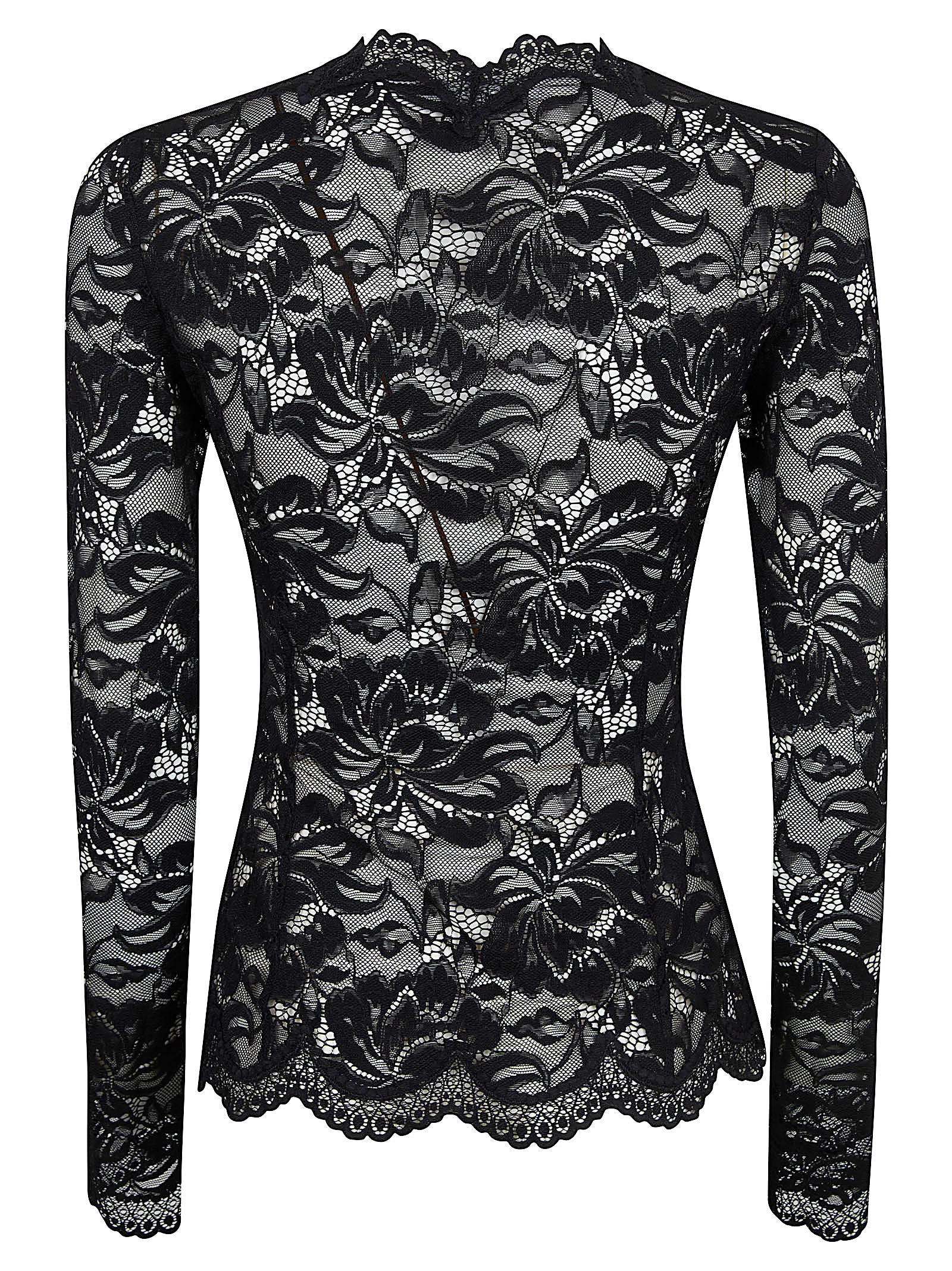 Polyamide Blend Knit Top