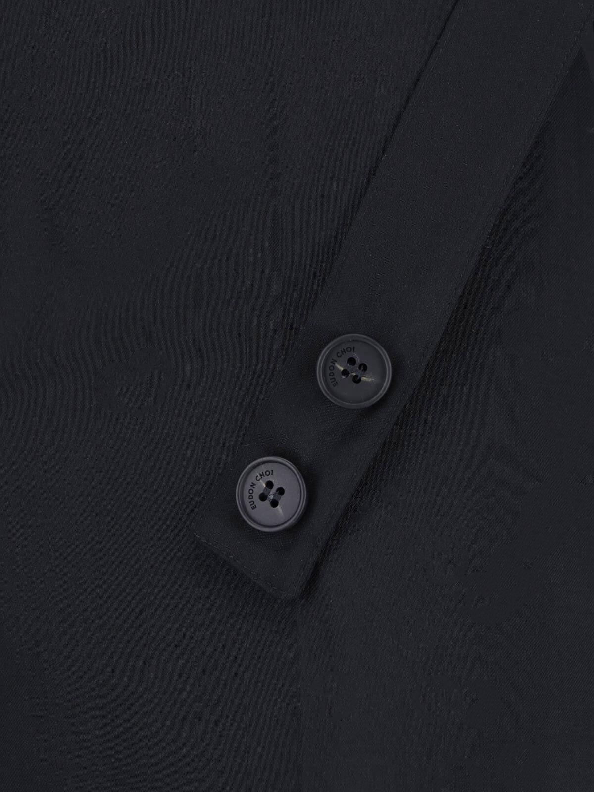 Black High-Waisted Tailored Virgin Trousers