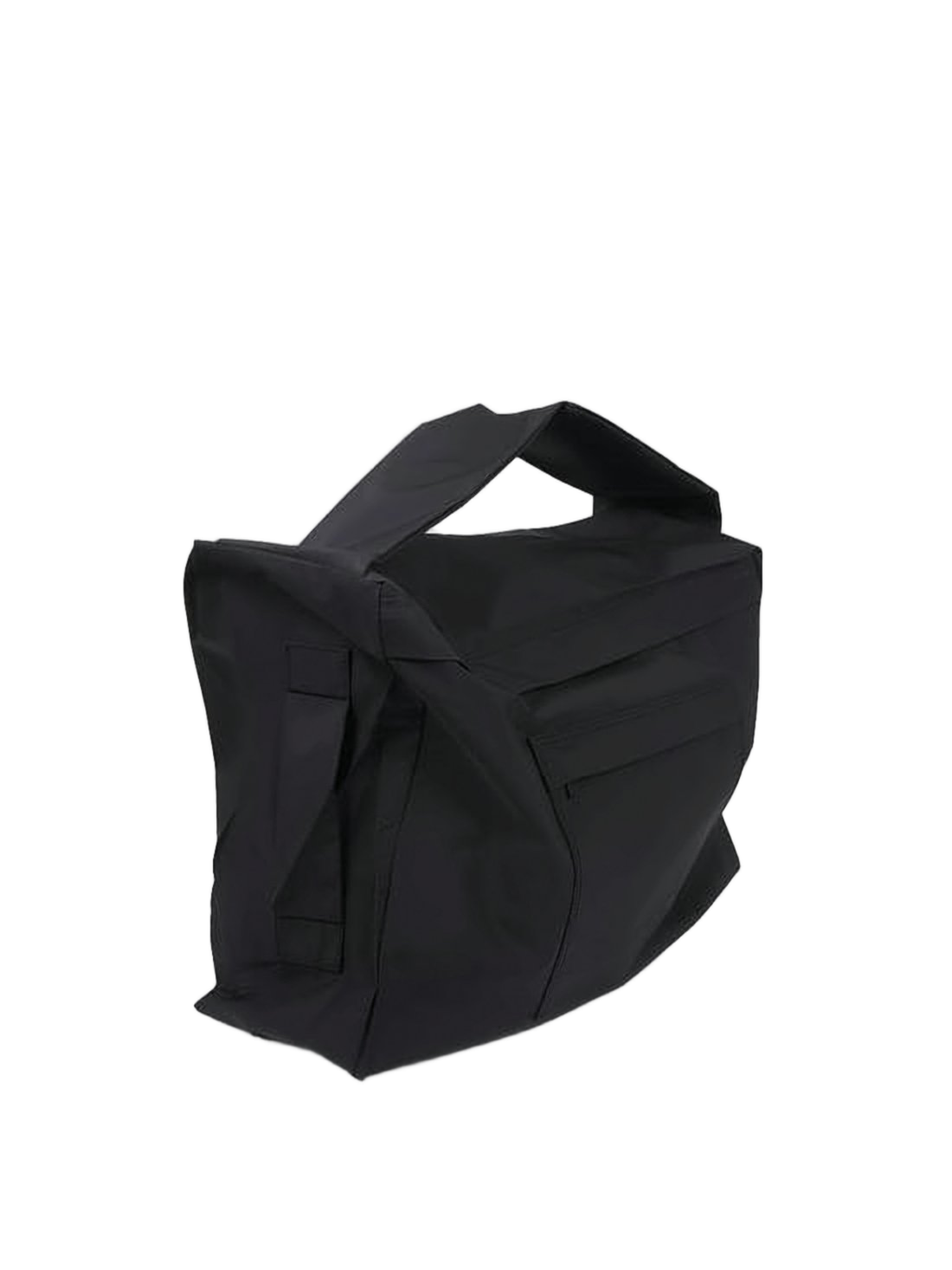 Black Nylon And Polyester Shoulder Bag
