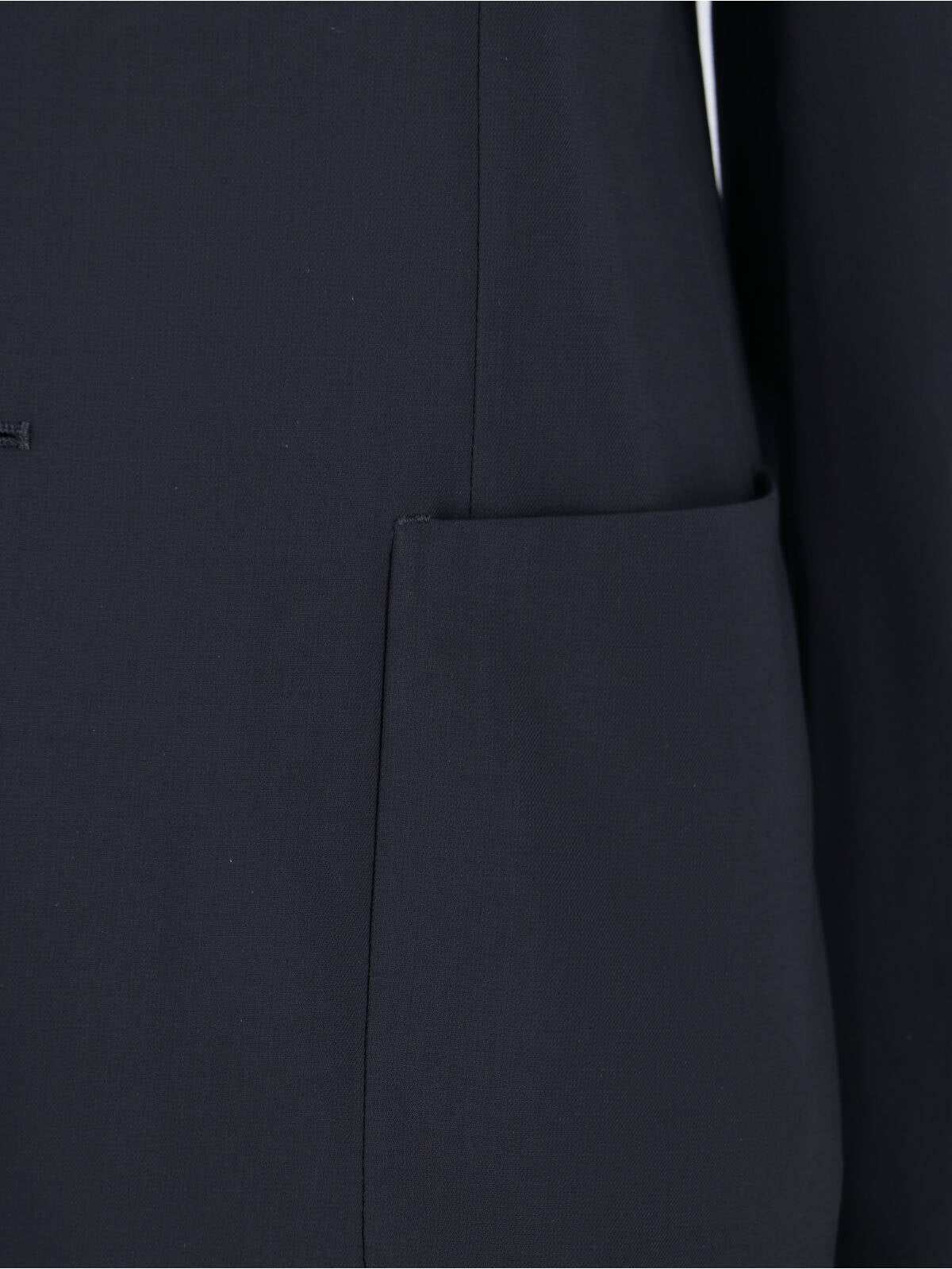 Single-Breasted Blazer – Dark Blue