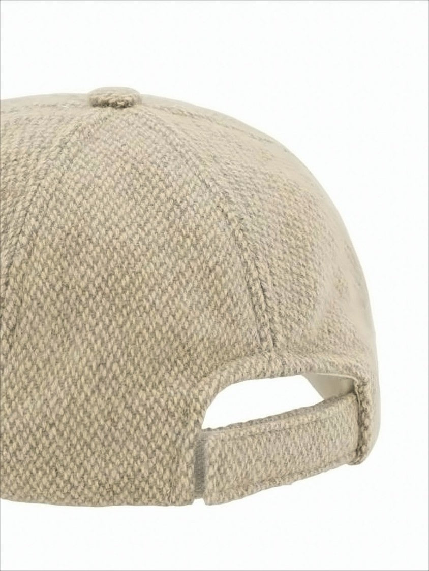 Textured Cotton Baseball Cap with Subtle Branding
