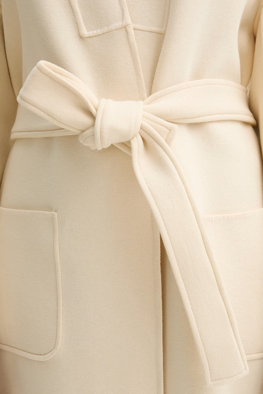Timeless Ivory Diletta Coat
