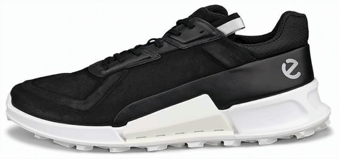 Black Nubuck Leather Sneakers with White Rubber Sole