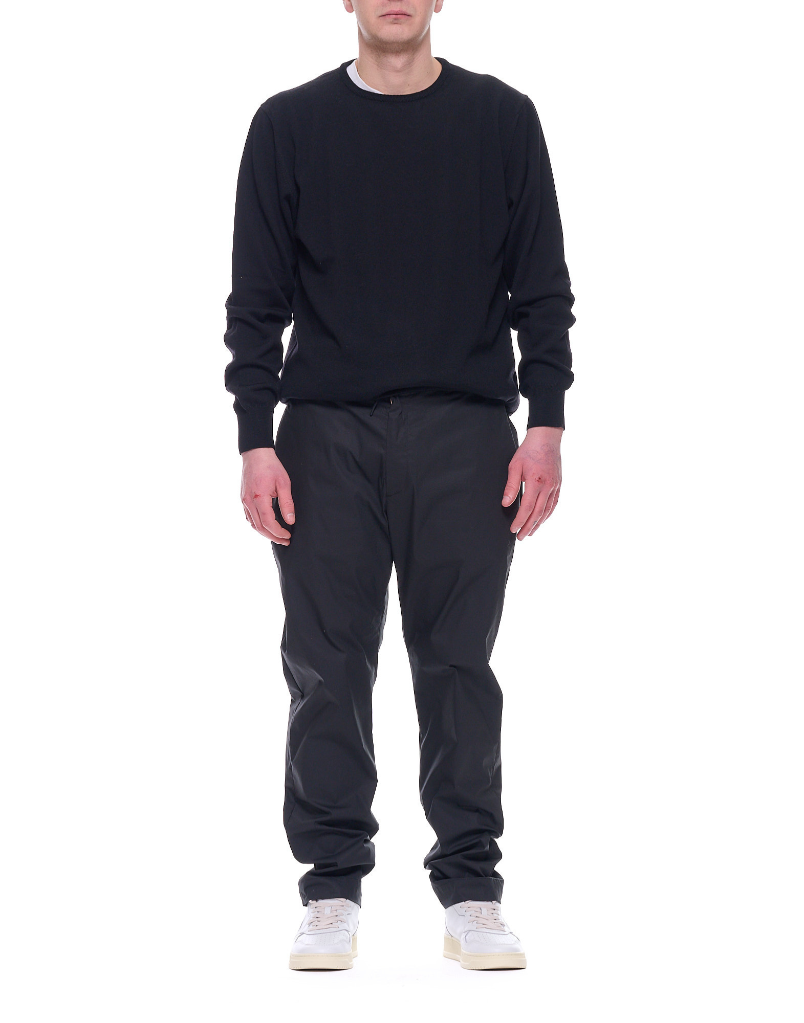 Cotton-Blend Yoga Pants