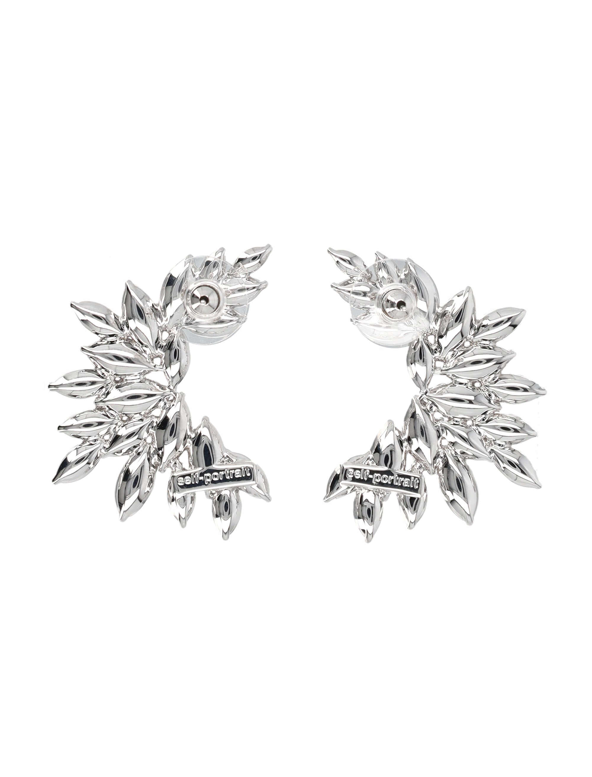 Crystal Cuff Earrings