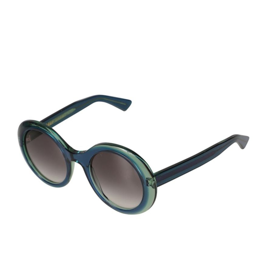 Audrey Gradient Tinted Rounded Frame Kador Sunglasses