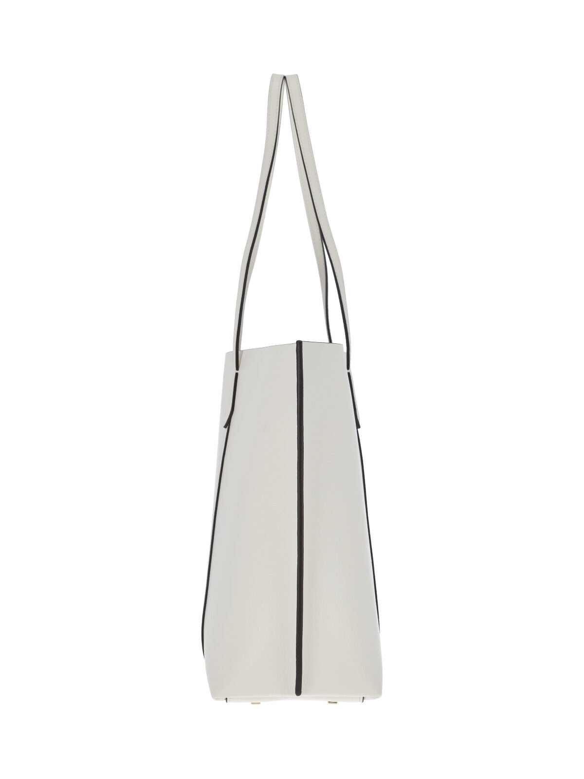 White Perry Calf Leather Tote