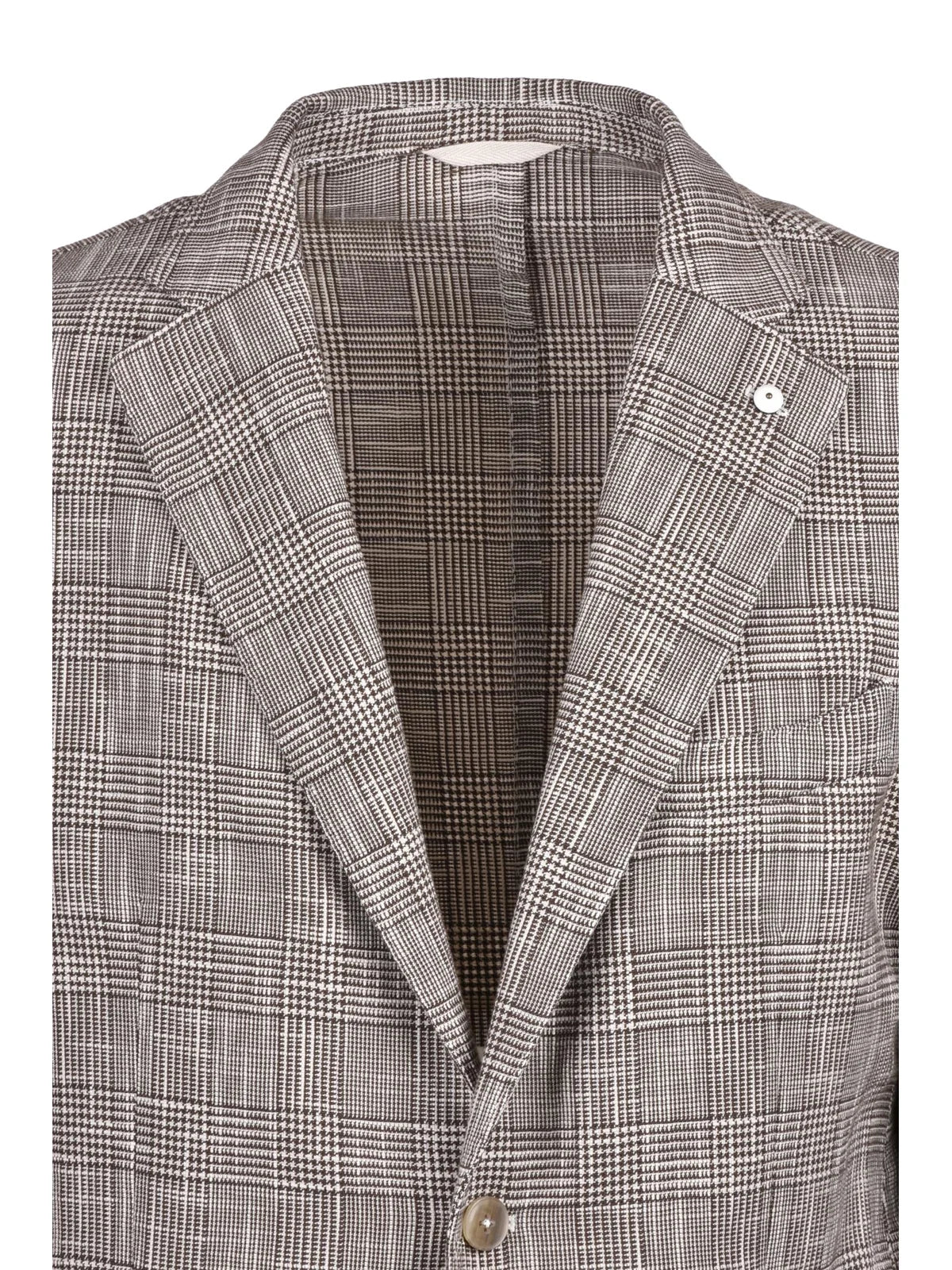 Round Jacket Cotton/Silk - Grey