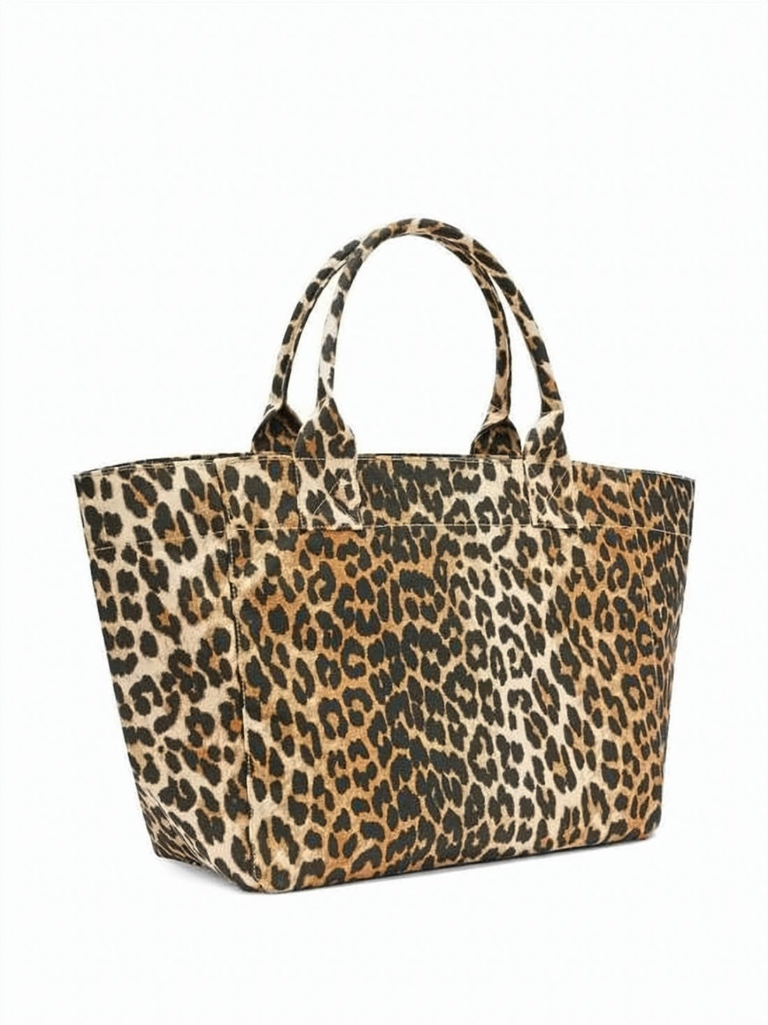 Medium Leopard Print Tote Bag