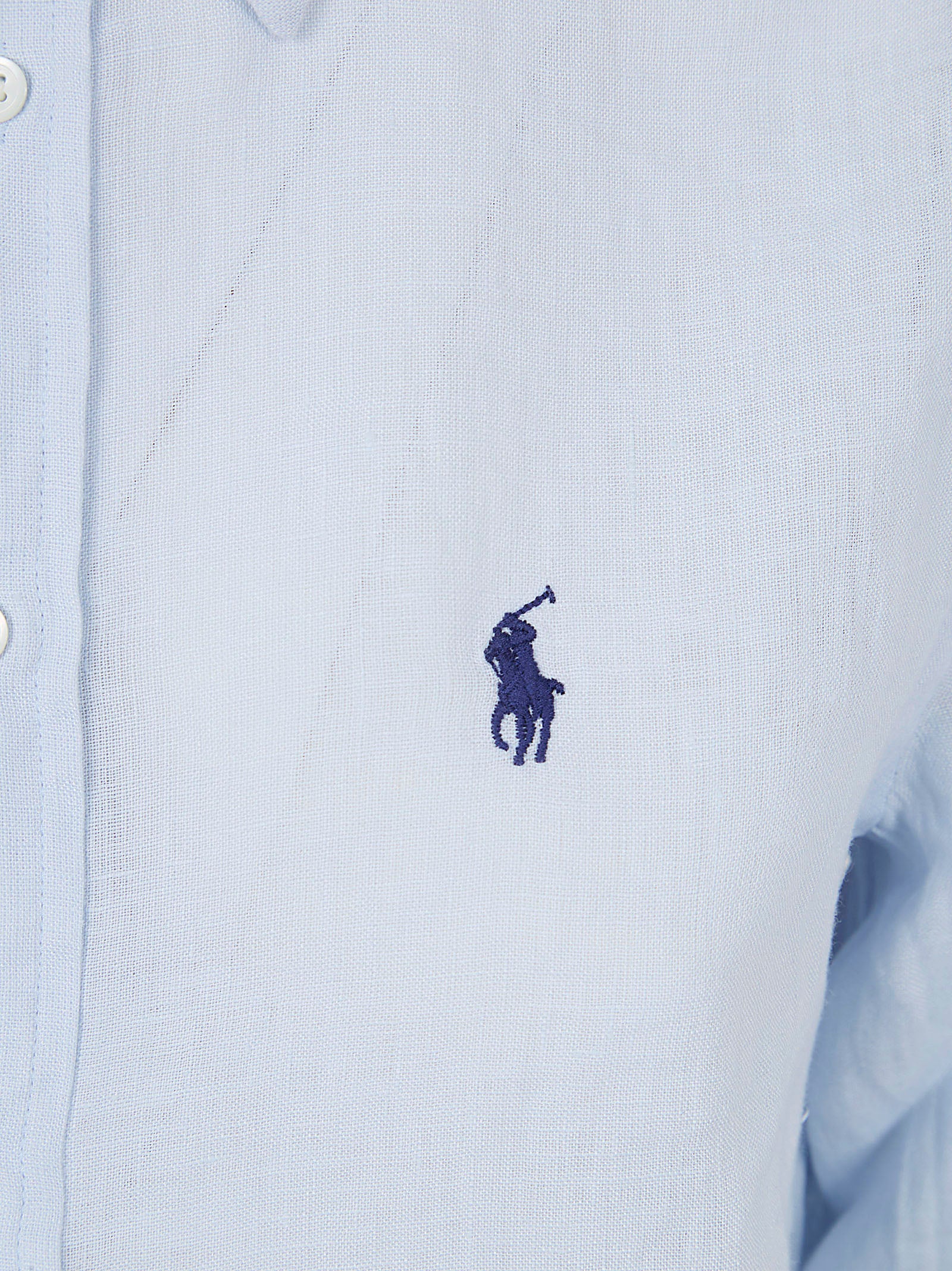 Long-Sleeved Button-Up Shirt