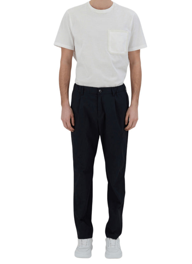 Soft Twill Stretch Pants With Relaxed Fit And Vintage Appeal