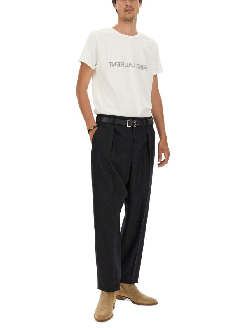 T-Shirt With Reverse Logo