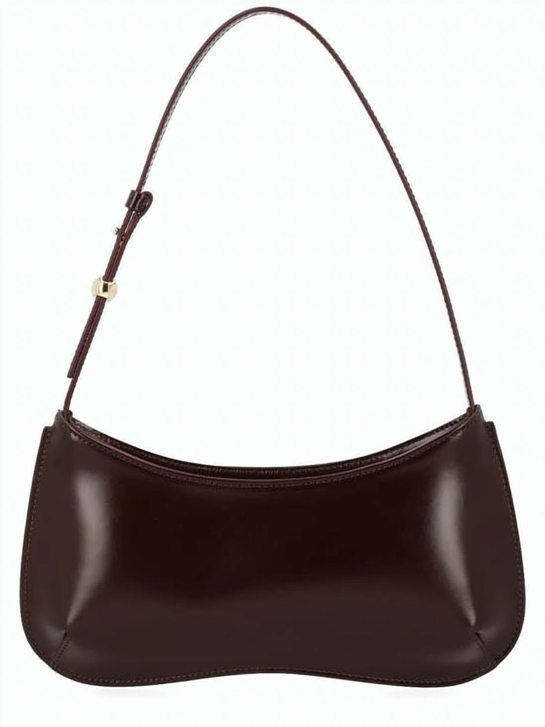 Smooth Cowhide Leather Shoulder Bag