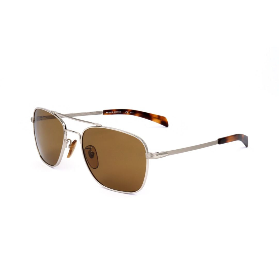 Db 7019/S Tortoiseshell-Tipped Metal Frame Sunglasses