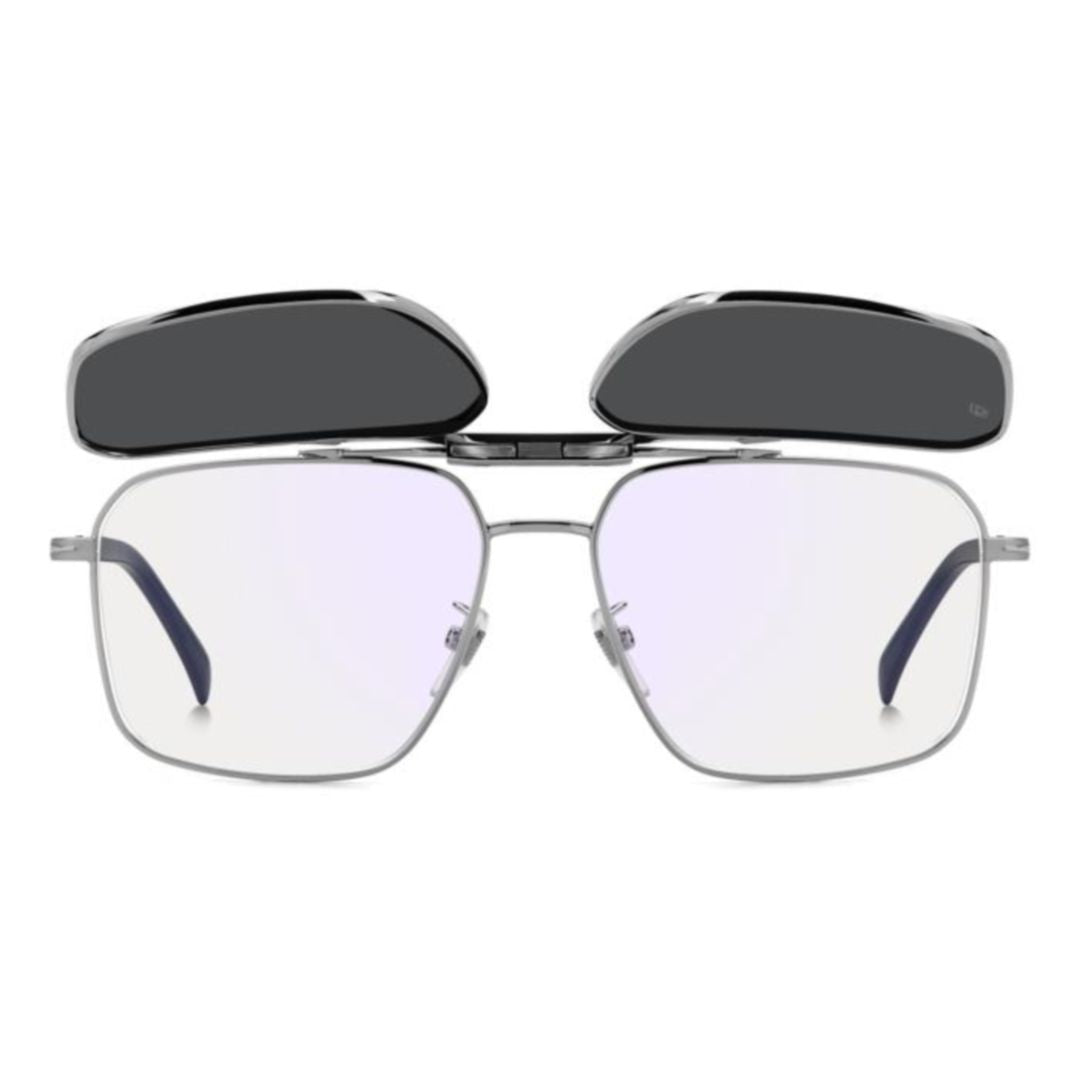Db 1187/G/C Square-Frame Dual-Lens Sunglasses