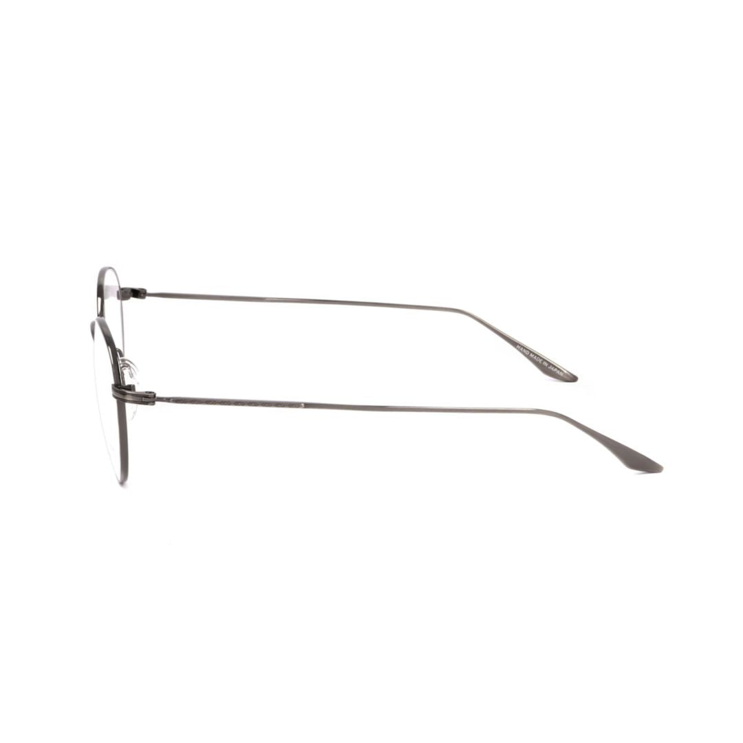 Bp5037 481tb Round Lens Grey Metal Frame Eyeglasses