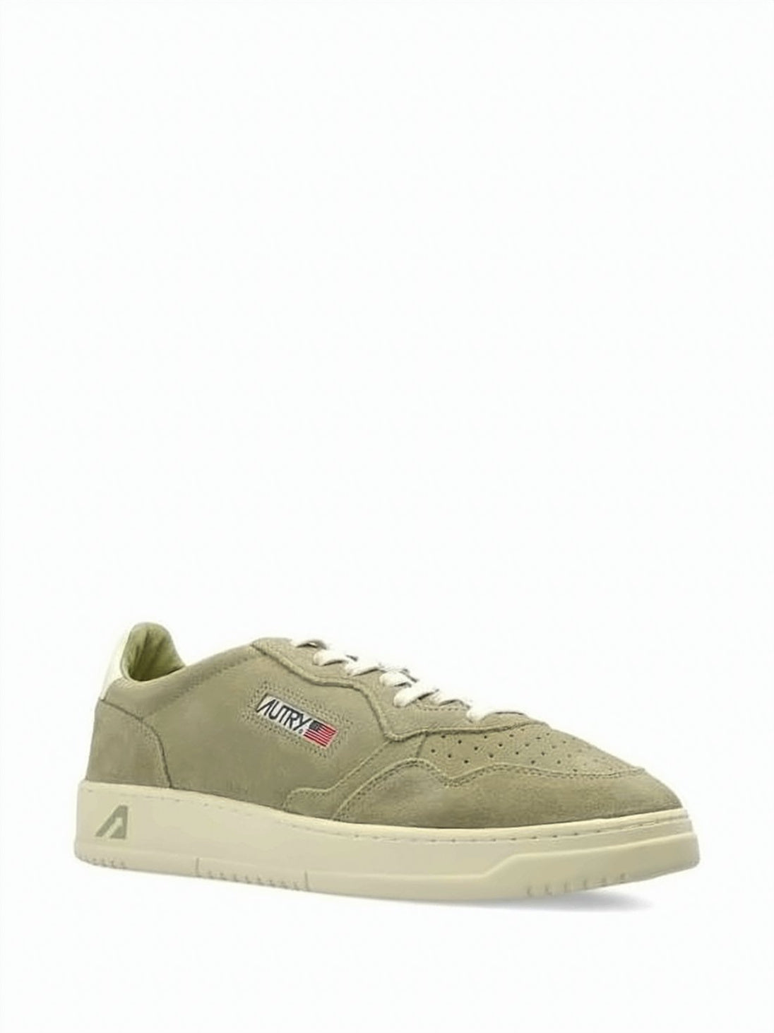 Suede Upper Low-Top Sneakers