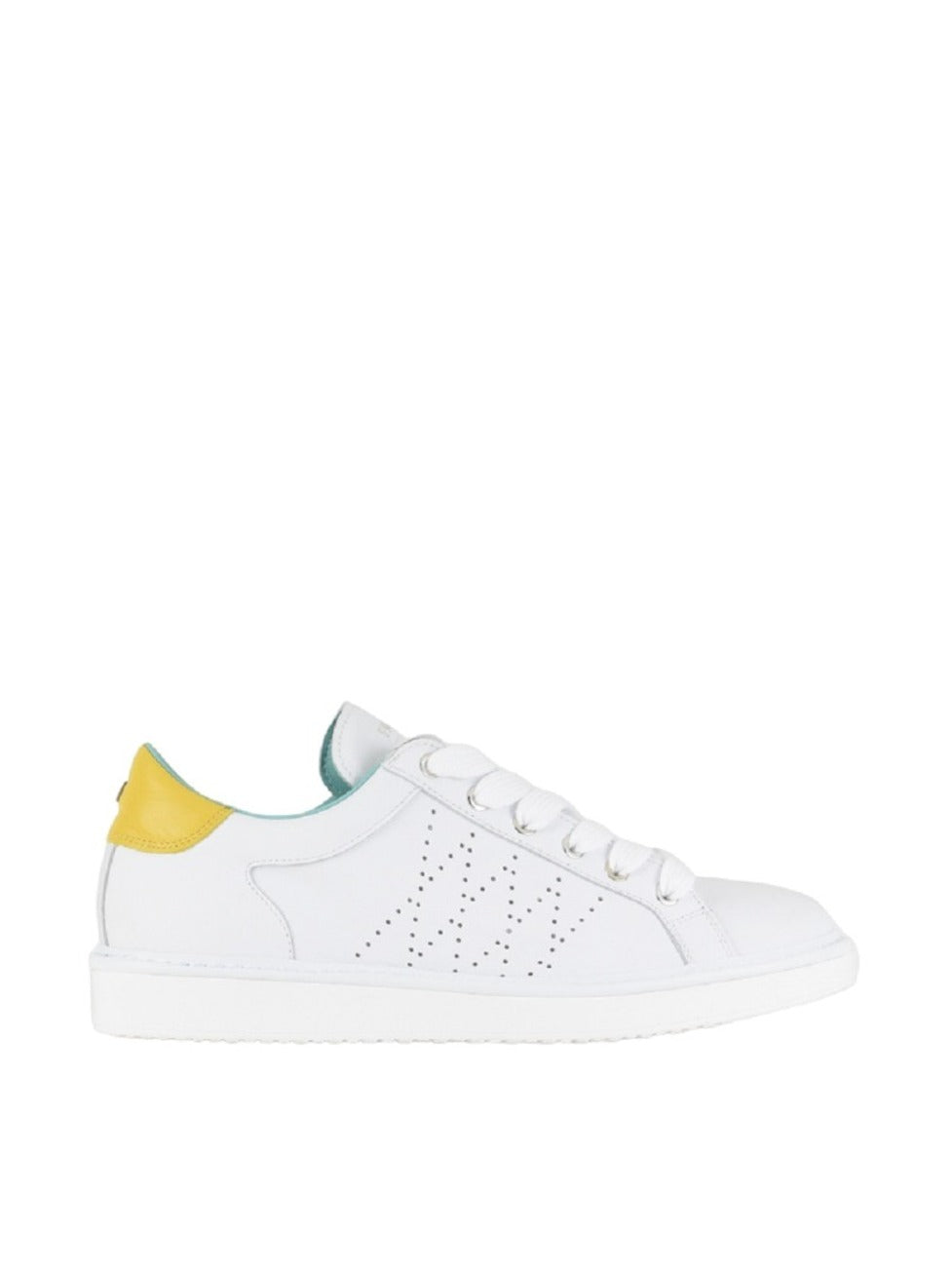 White Lace-Up Shoes