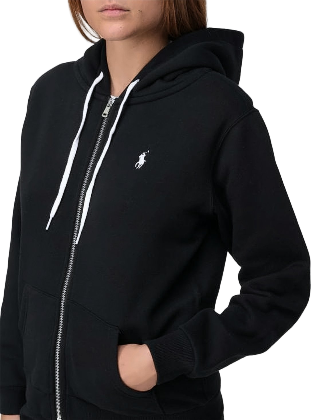 Classic Zip-Up Hoodie with Drawstring
