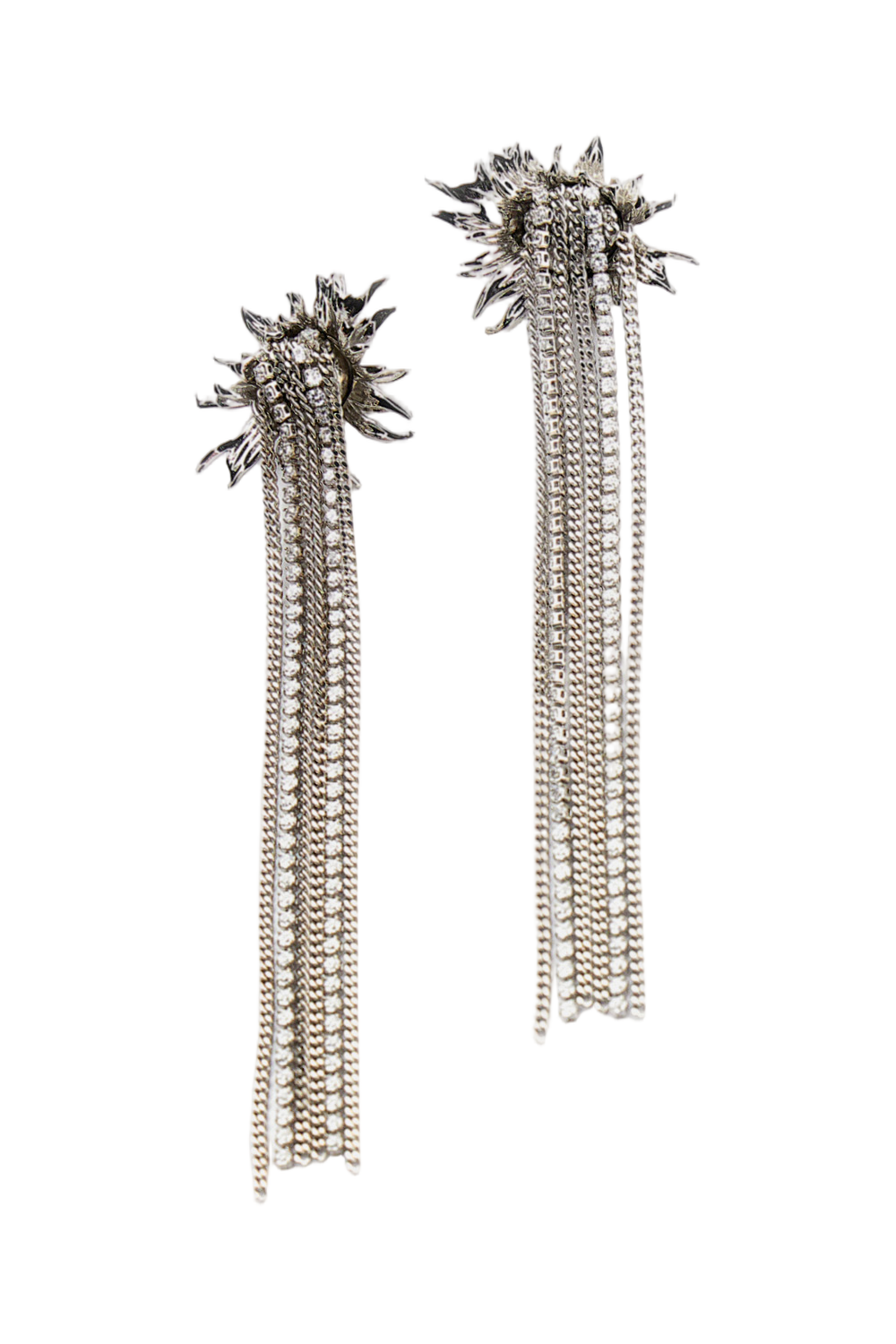 Sunflower Design Earrings