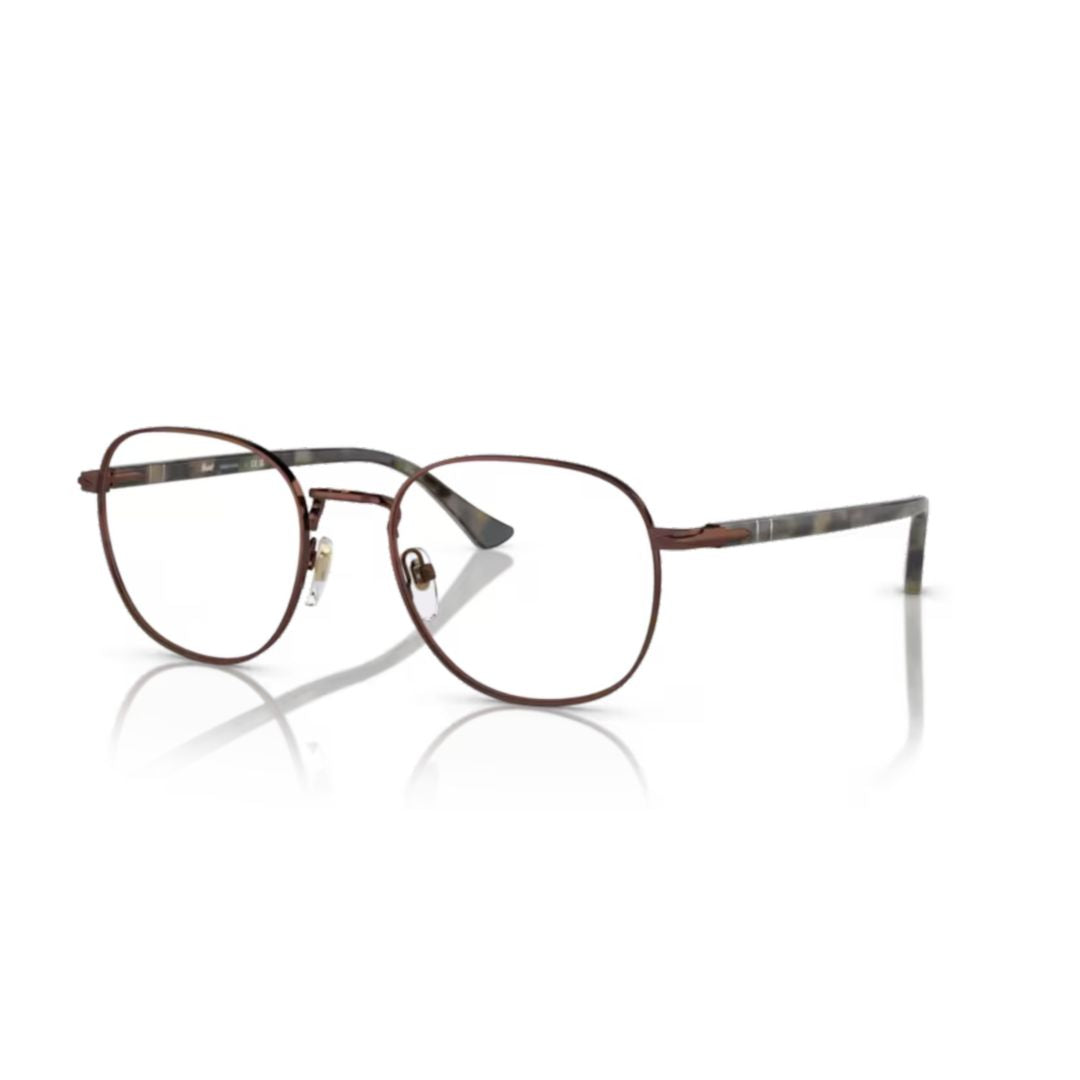 1007v Vista Thin Brown Metal Frame Eyeglasses