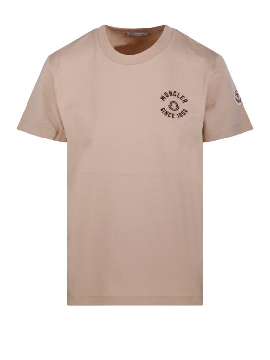 Embroidered Logo Cotton T-Shirt With Relaxed Fit