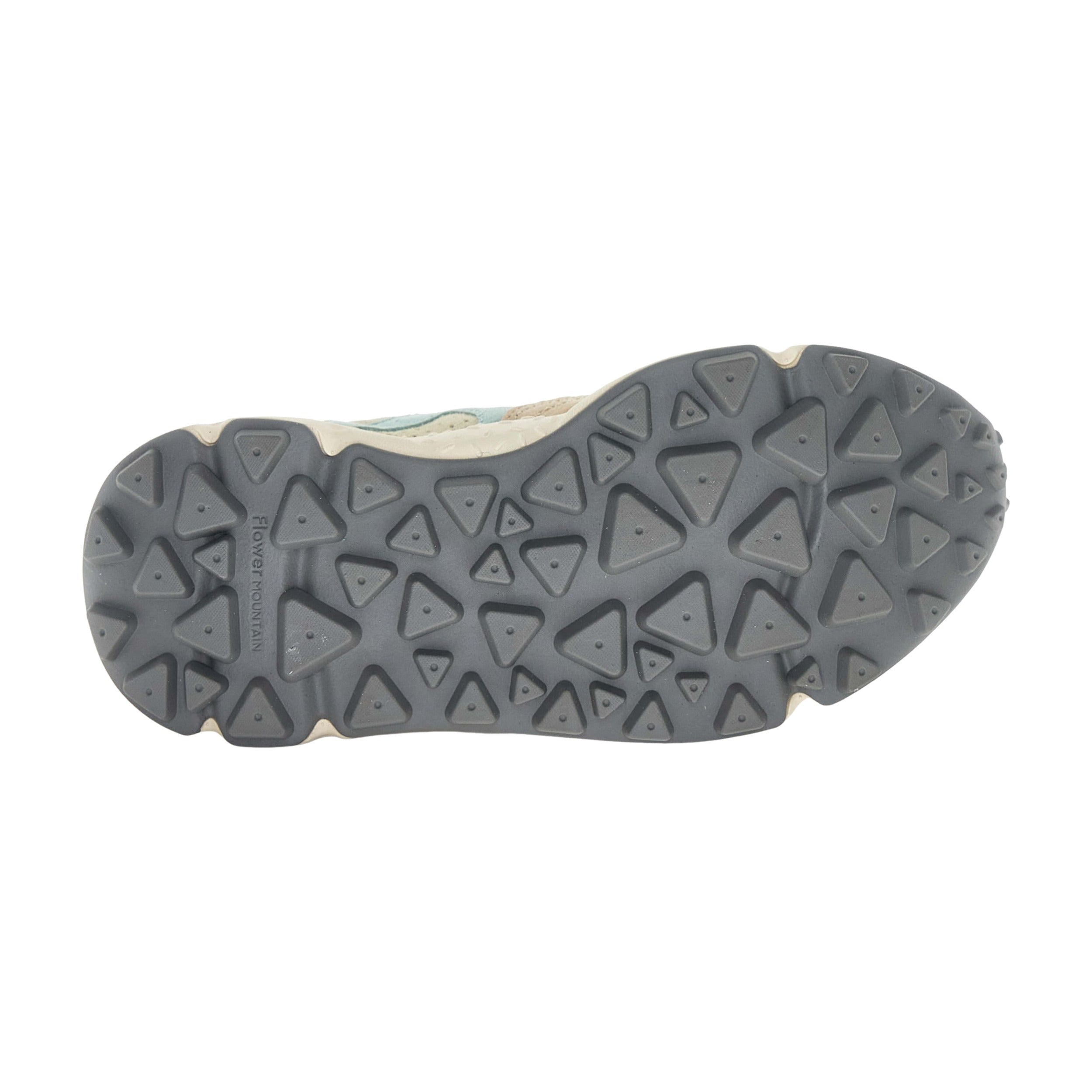 Yamano 3 Sneaker In Beige Suede And Yellowish Canvas