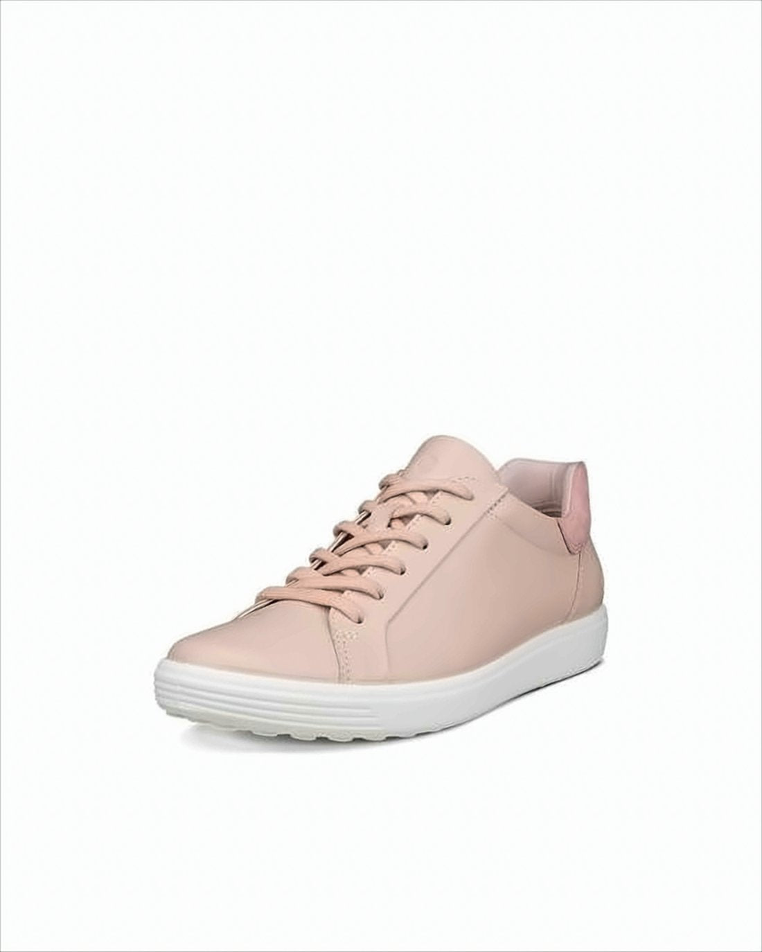 Pink Leather Sneakers