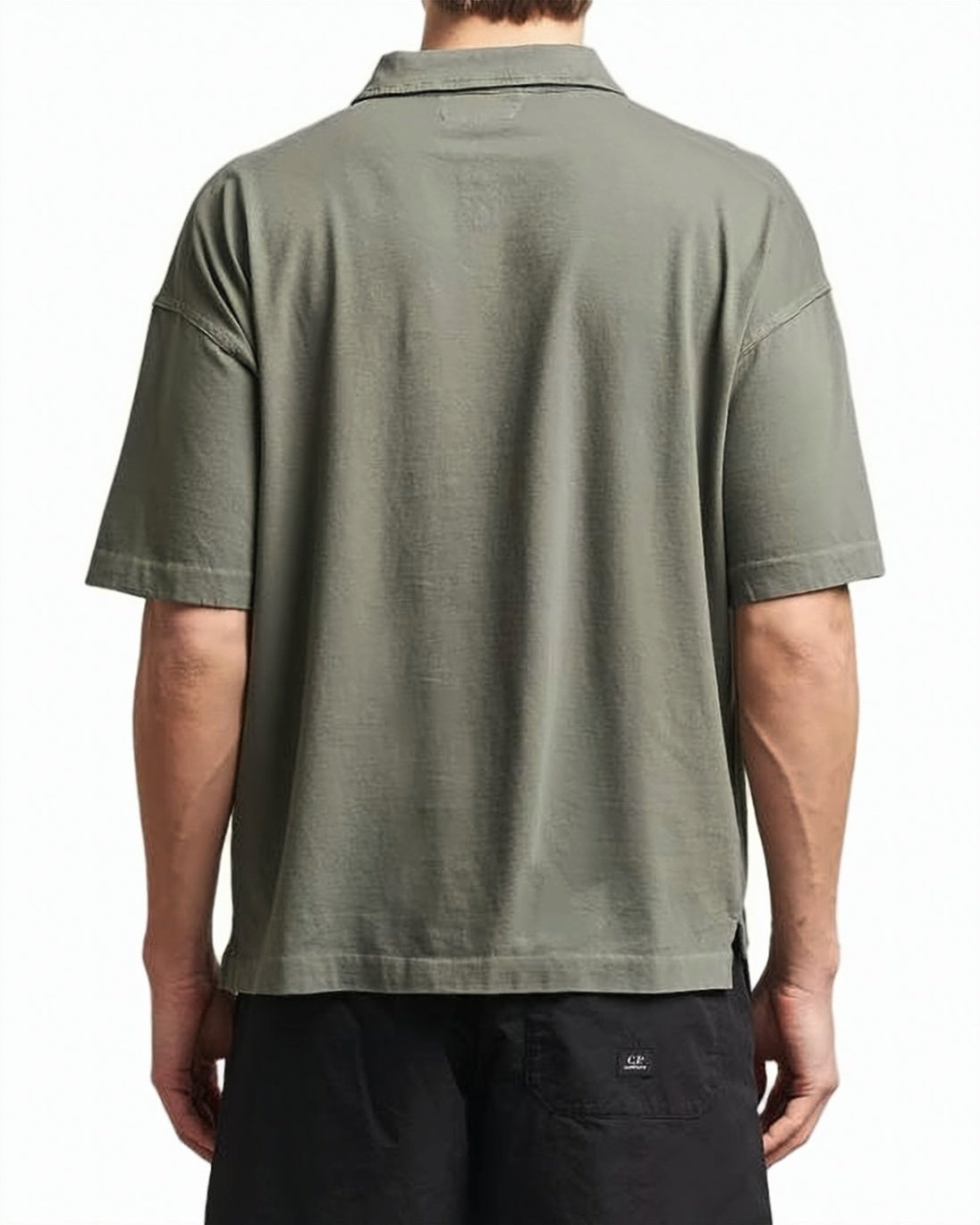 Relaxed Fit Short-Sleeved Polo Shirt
