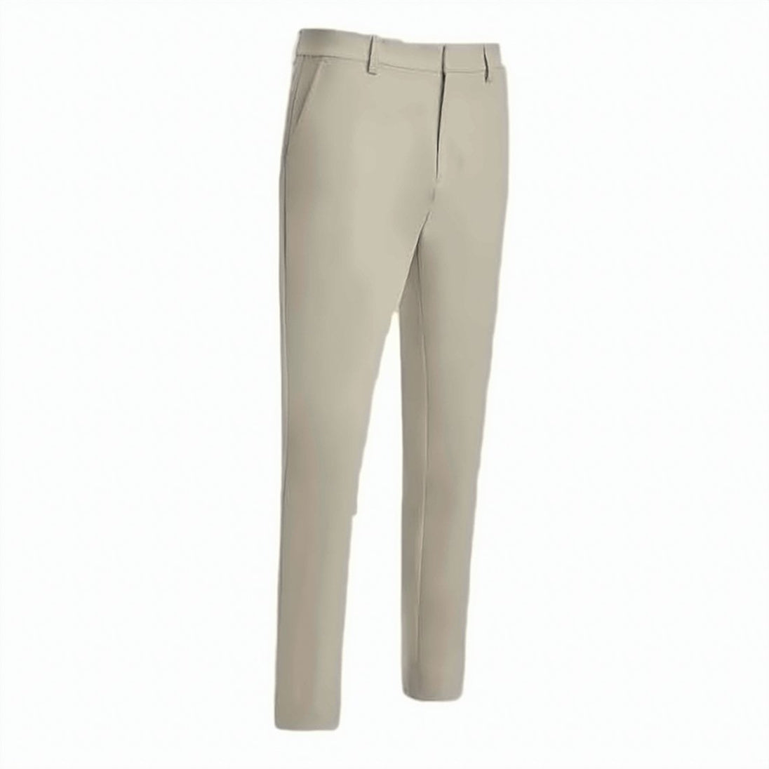 Burgundy Straight Pants With Tailored Silhouette And Discreet Details
