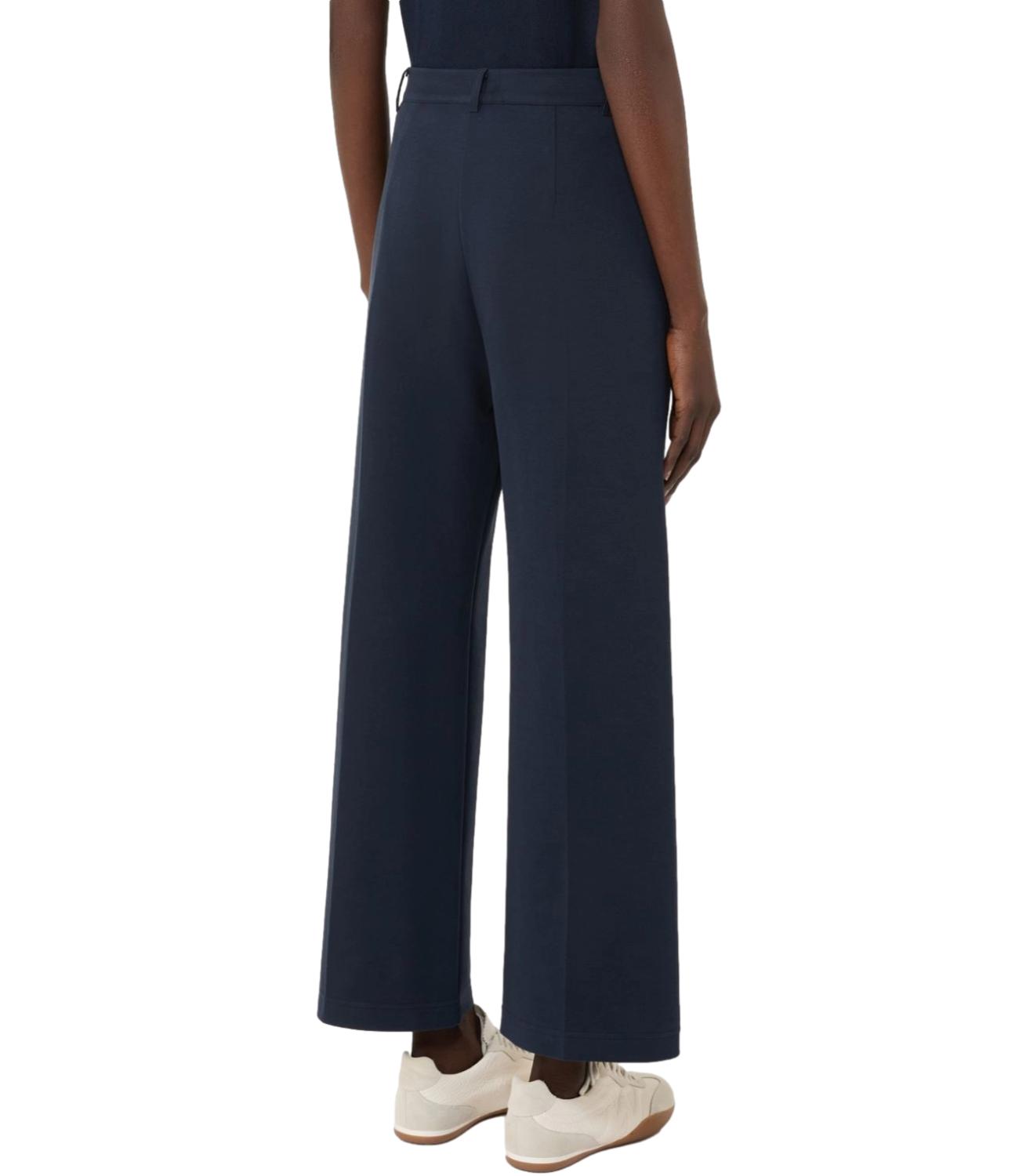 Blue Wkdabano Cotton Casual Trousers