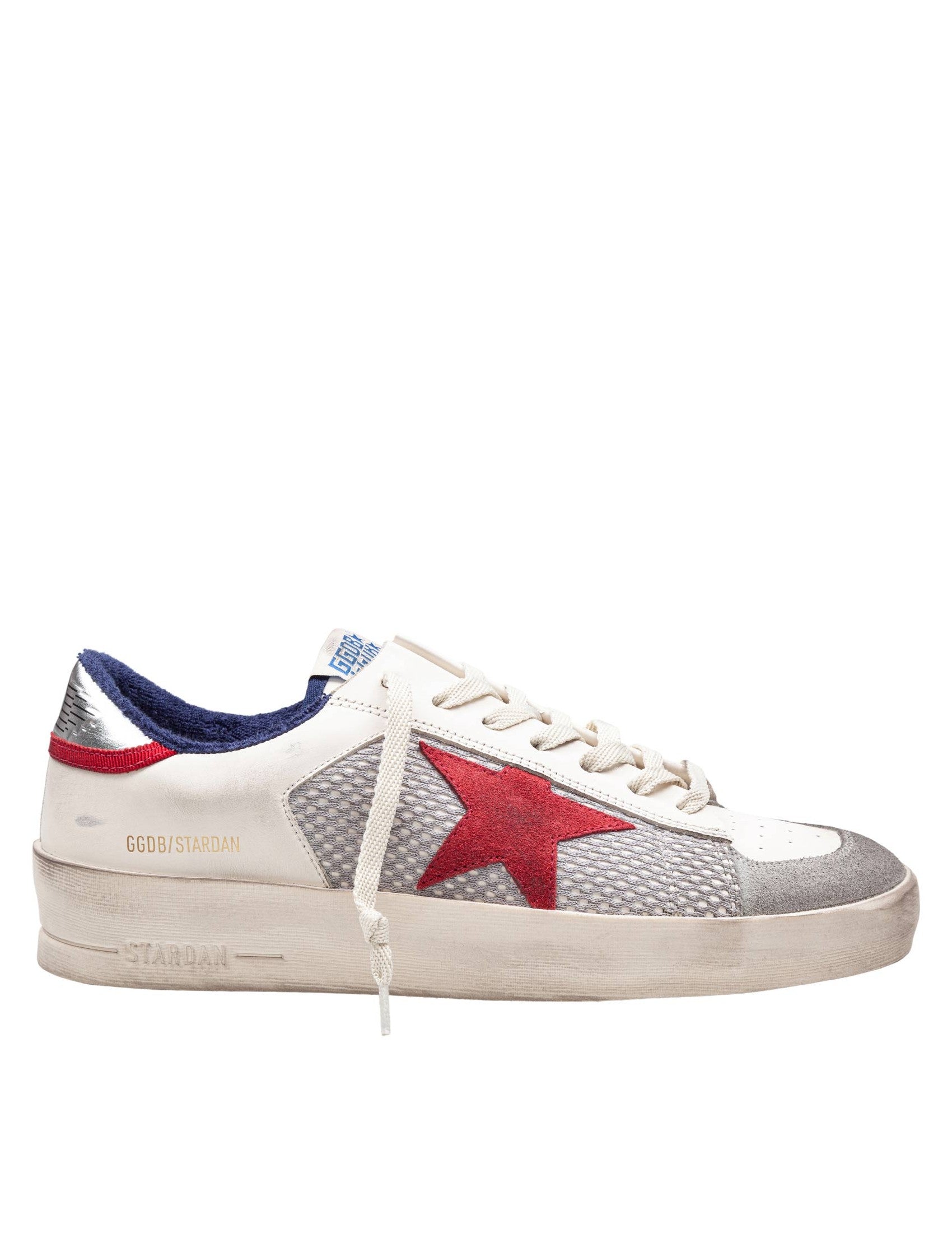 Stardan Mesh And Leather Sneakers