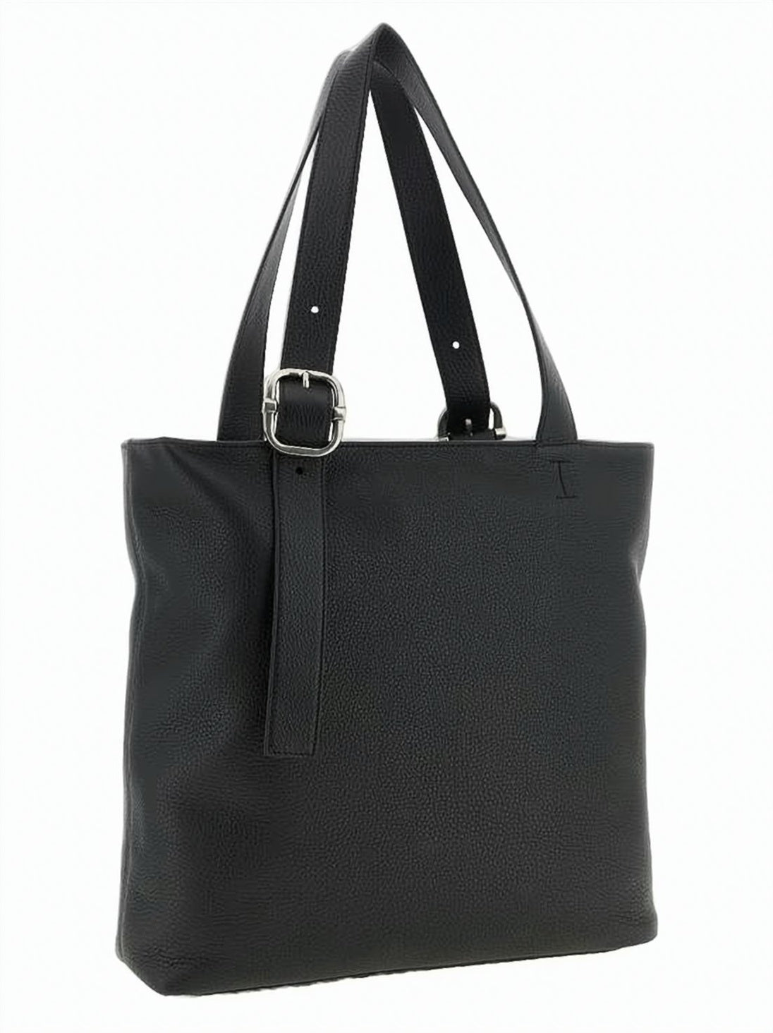 Textured Calf Leather Tote Bag