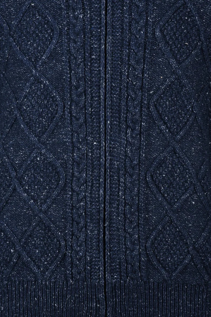 Zip Cardigan - Blue