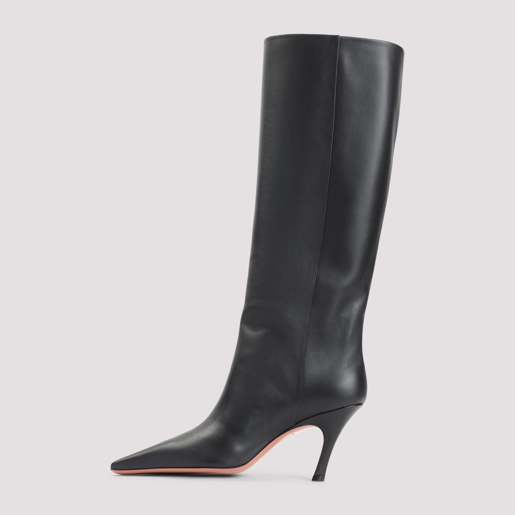 Pointed Toe Black Ankle Boots