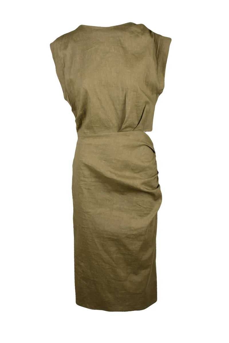 Military Green Dress
